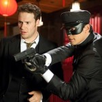 Seth Rogen and Jay Chou as action heroes in The Green Hornet