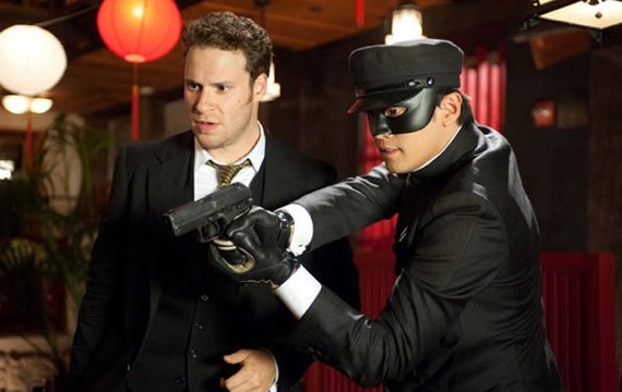 seth rogen green hornet. Seth Rogen and Jay Chou as