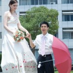 Asian grooms, you don't have to let your White bride down on her interracial wedding day.