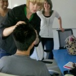 Sarah Ann Fixes a Student's Asian Hair