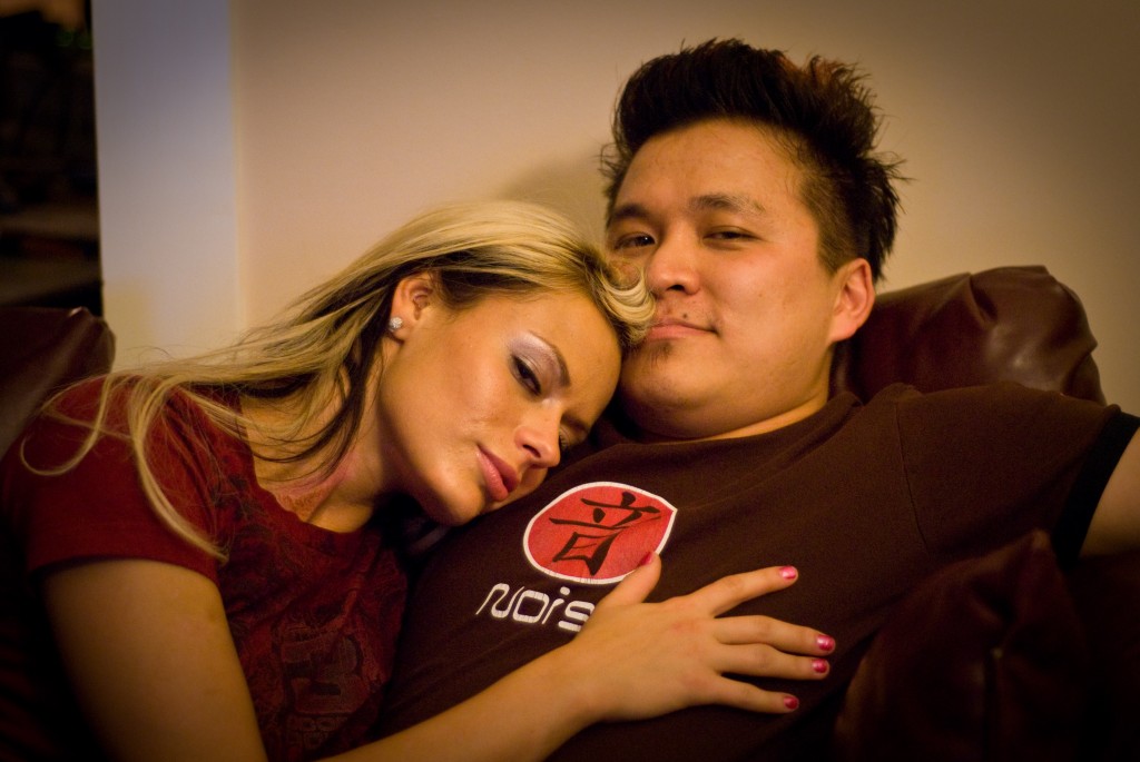 Asian man relationship white woman